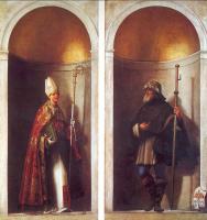 Piombo, Sebastiano del - St. Louis of Toulouse and St. Romuald